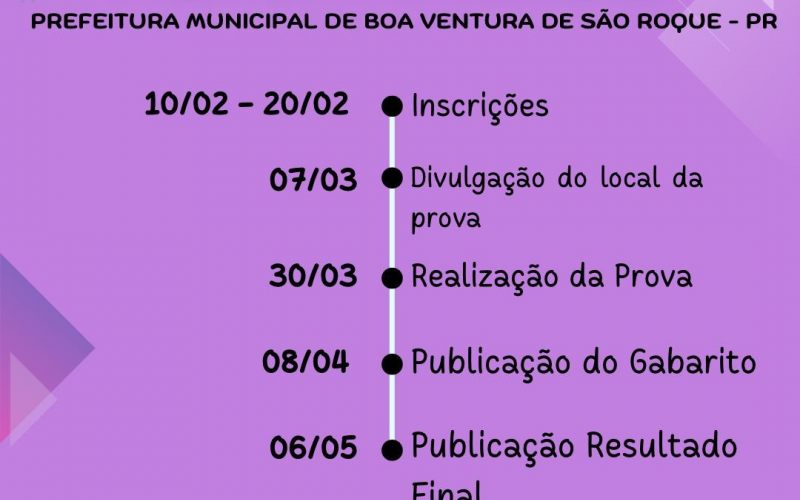 PSS 01/2025 PARA CONTRATAÇÃO DE MENOR APRENDIZ